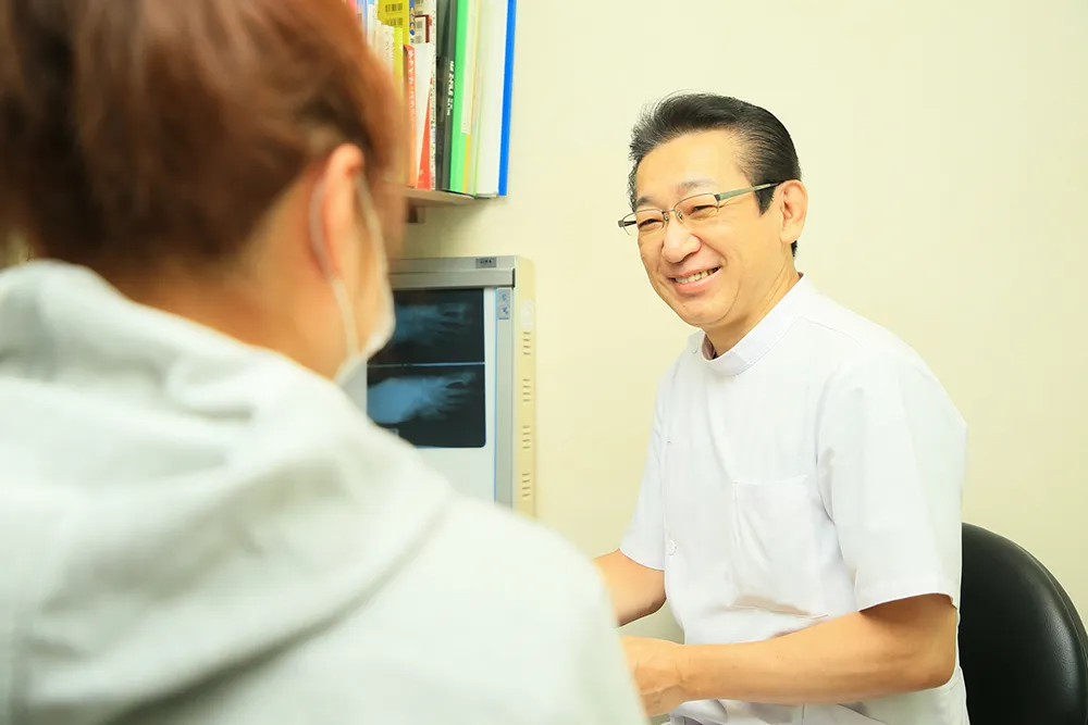 カウンセリング票に記入していただきます